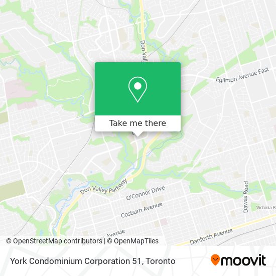 York Condominium Corporation 51 map