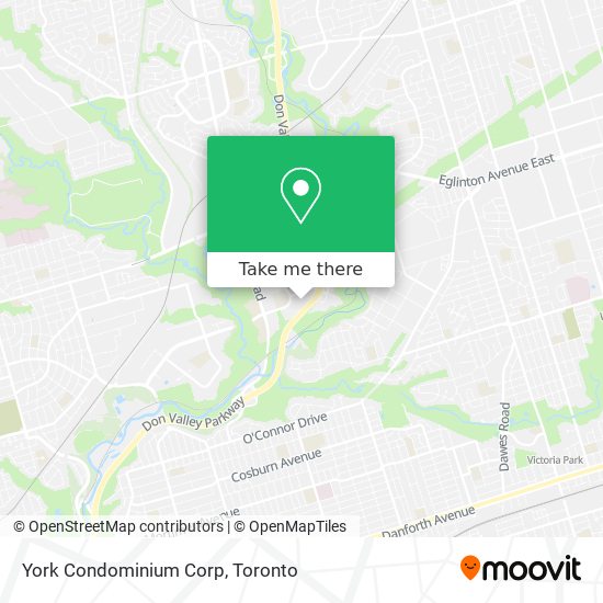 York Condominium Corp map