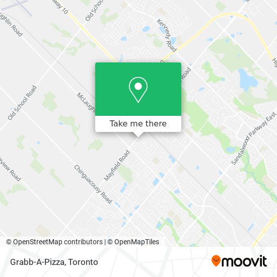 Grabb-A-Pizza map