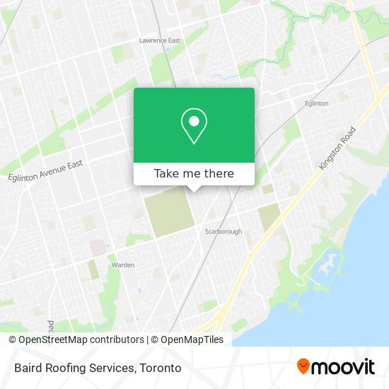 Baird Roofing Services map