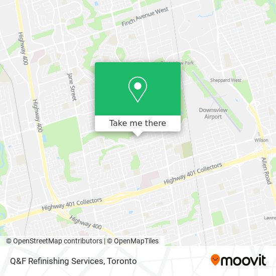 Q&F Refinishing Services map