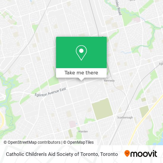 Catholic Children's Aid Society of Toronto map