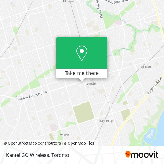 Kantel GO Wireless map