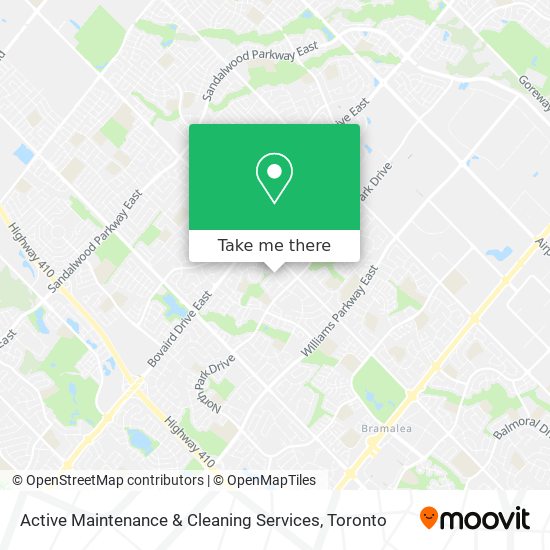 Active Maintenance & Cleaning Services plan