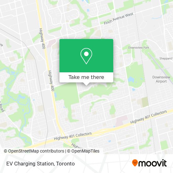 EV Charging Station map