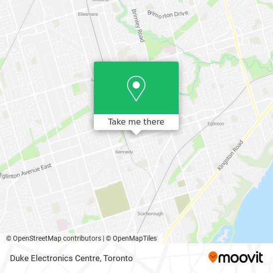 Duke Electronics Centre map