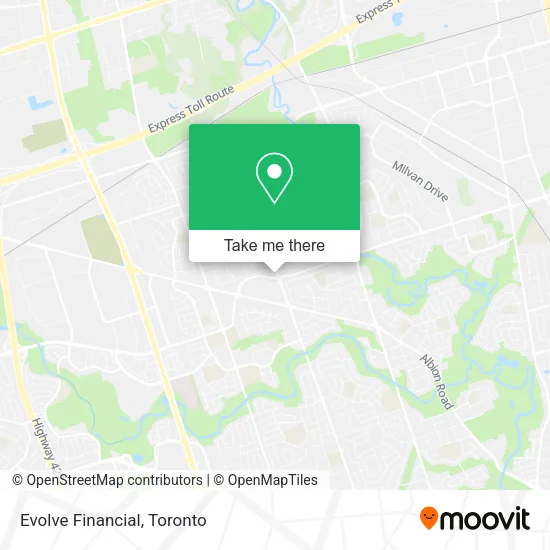 Evolve Financial map
