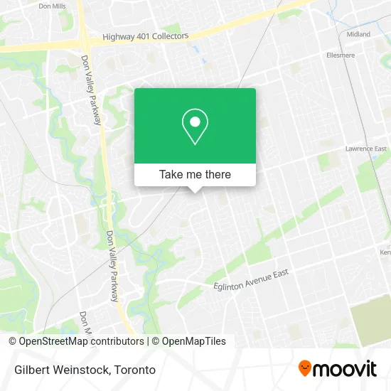 Gilbert Weinstock map