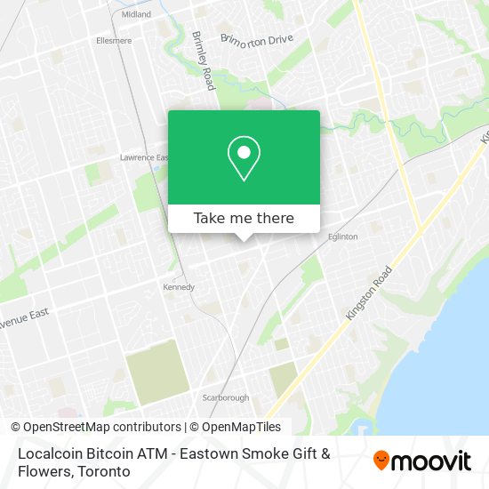 Localcoin Bitcoin ATM - Eastown Smoke Gift & Flowers plan