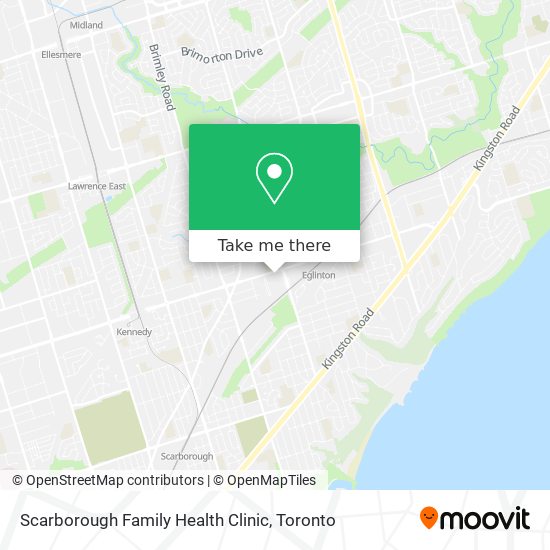 Scarborough Family Health Clinic map