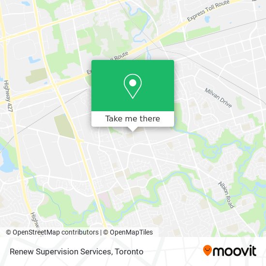 Renew Supervision Services map