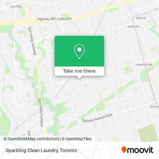 Sparkling Clean Laundry map