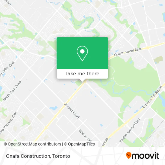 Onafa Construction map