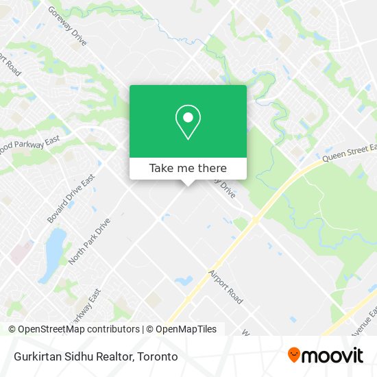 Gurkirtan Sidhu Realtor map