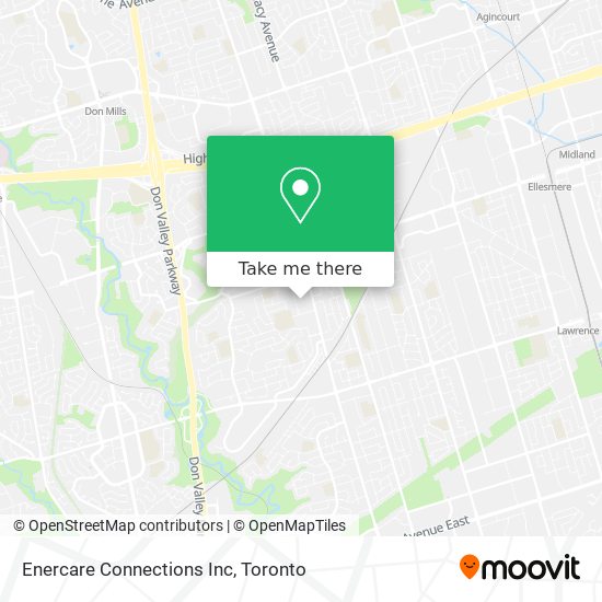Enercare Connections Inc map