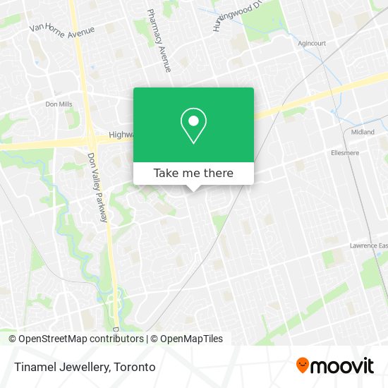 Tinamel Jewellery map