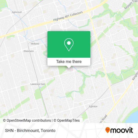 SHN - Birchmount map