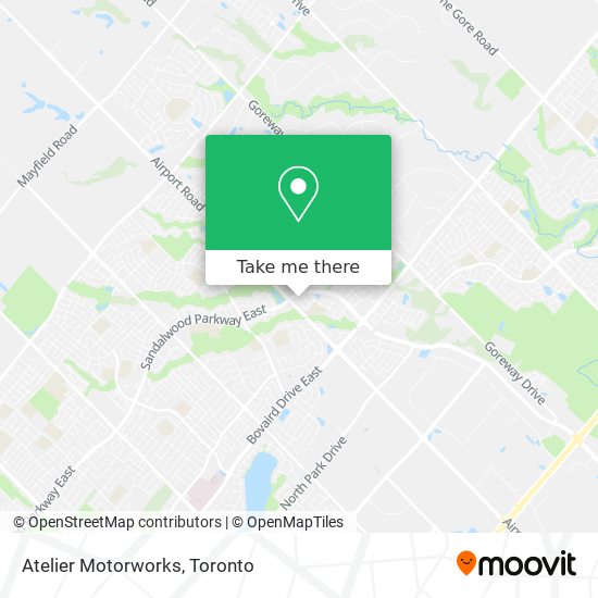 Atelier Motorworks map