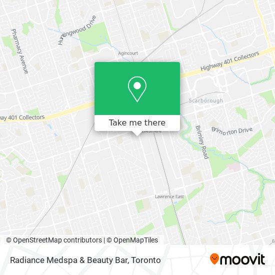 Radiance Medspa & Beauty Bar map