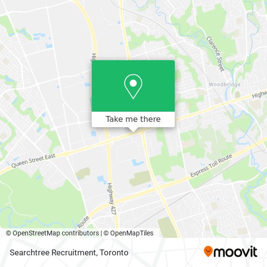 Searchtree Recruitment map