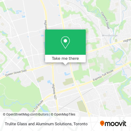 Trulite Glass and Aluminum Solutions map