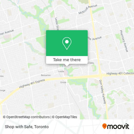 Shop with Safe map