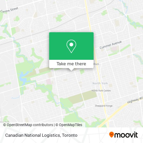 Canadian National Logistics plan