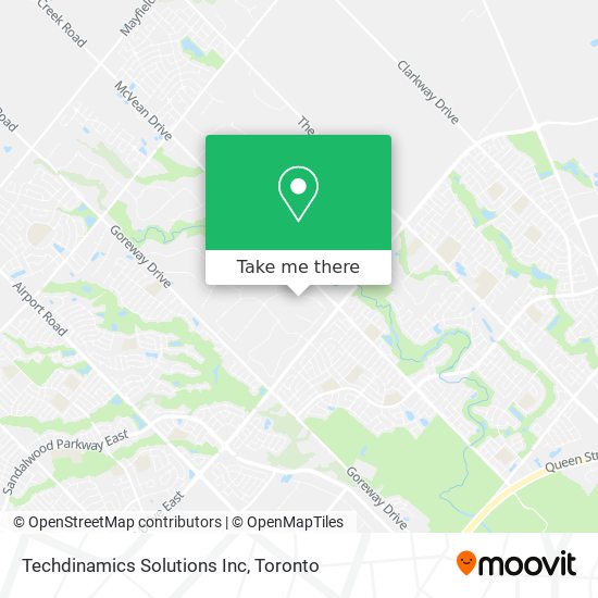 Techdinamics Solutions Inc map