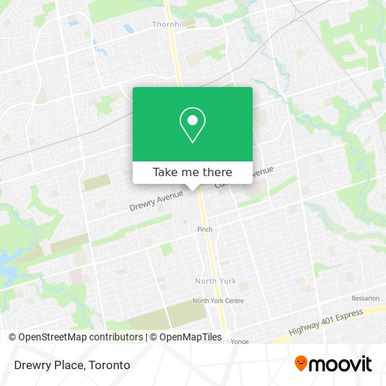 Drewry Place map