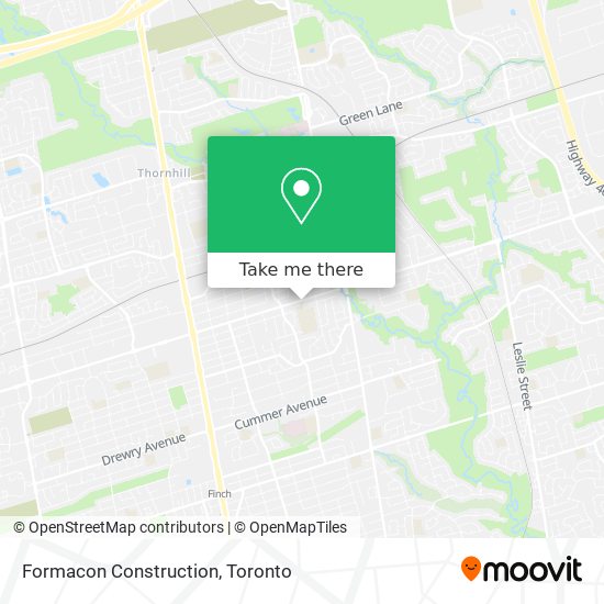 Formacon Construction map