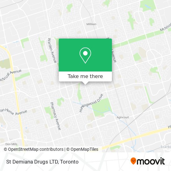 St Demiana Drugs LTD map