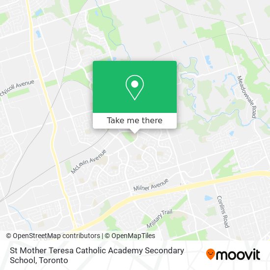 St Mother Teresa Catholic Academy Secondary School map