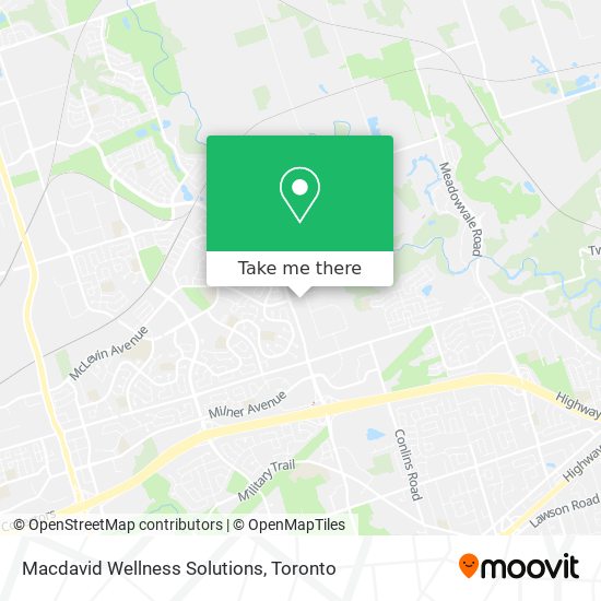 Macdavid Wellness Solutions map