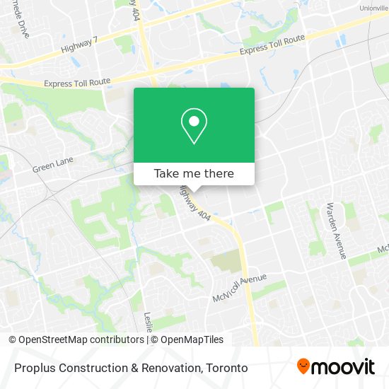 Proplus Construction & Renovation map