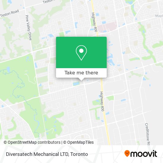 Diversatech Mechanical LTD map