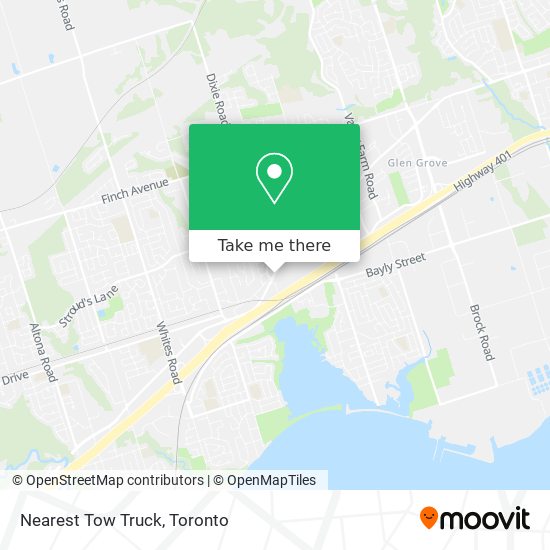 Nearest Tow Truck plan