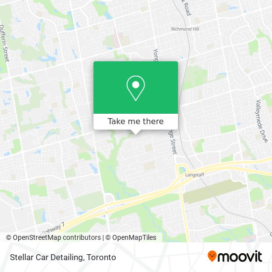 Stellar Car Detailing map