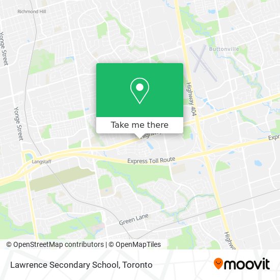 Lawrence Secondary School map
