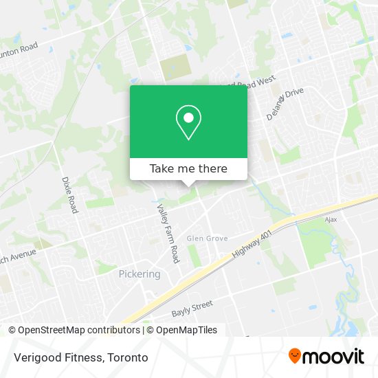 Verigood Fitness map