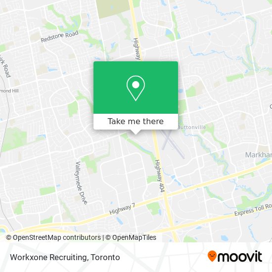 Workxone Recruiting map