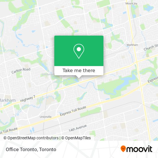 Office Toronto plan