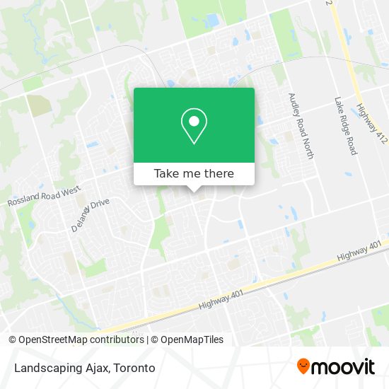 Landscaping Ajax map