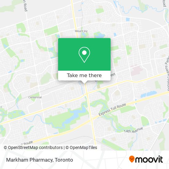 Markham Pharmacy plan