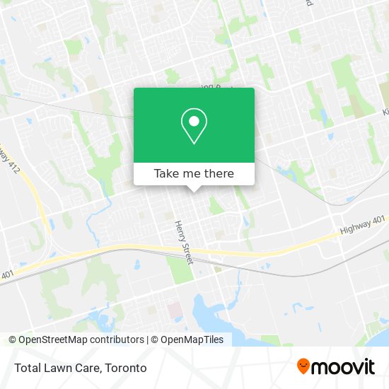 Total Lawn Care map