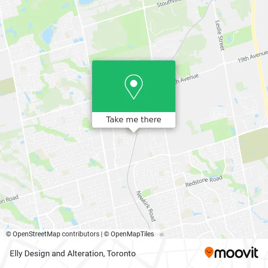Elly Design and Alteration map