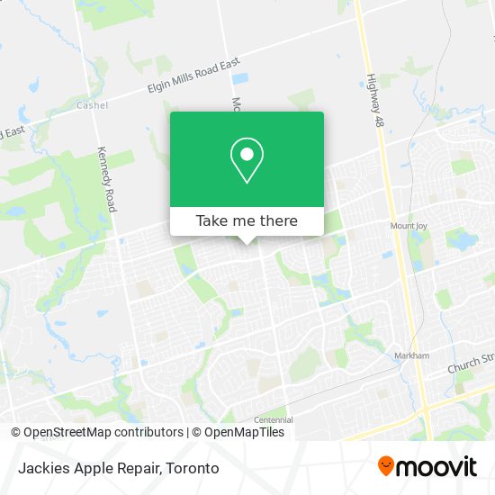 Jackies Apple Repair map