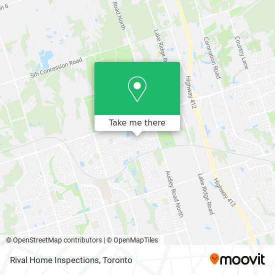 Rival Home Inspections map