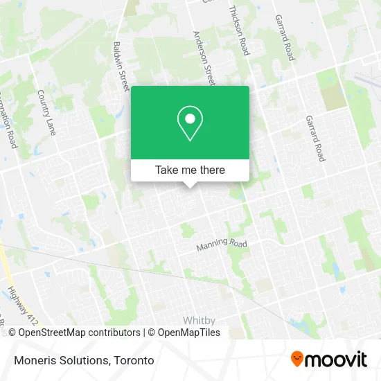 Moneris Solutions map
