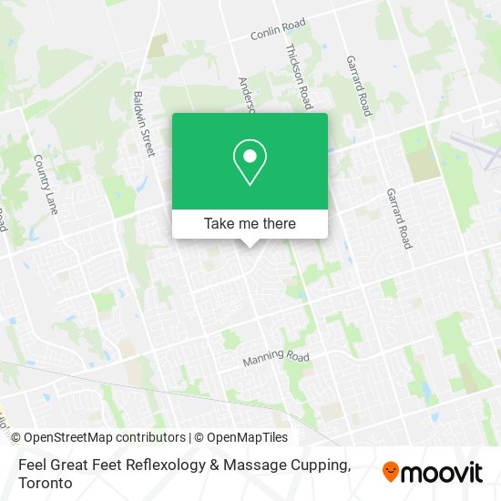 Feel Great Feet Reflexology & Massage Cupping map
