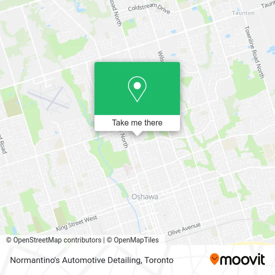 Normantino's Automotive Detailing map